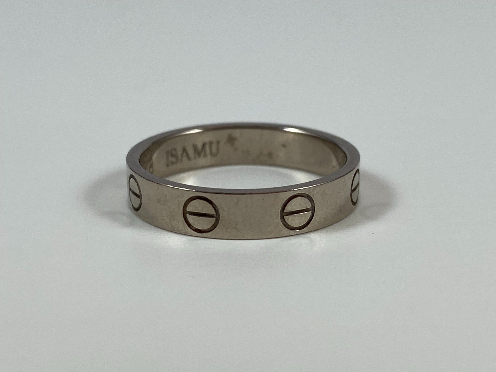 Cartier Love Ring White Gold Size 51 incl. Box