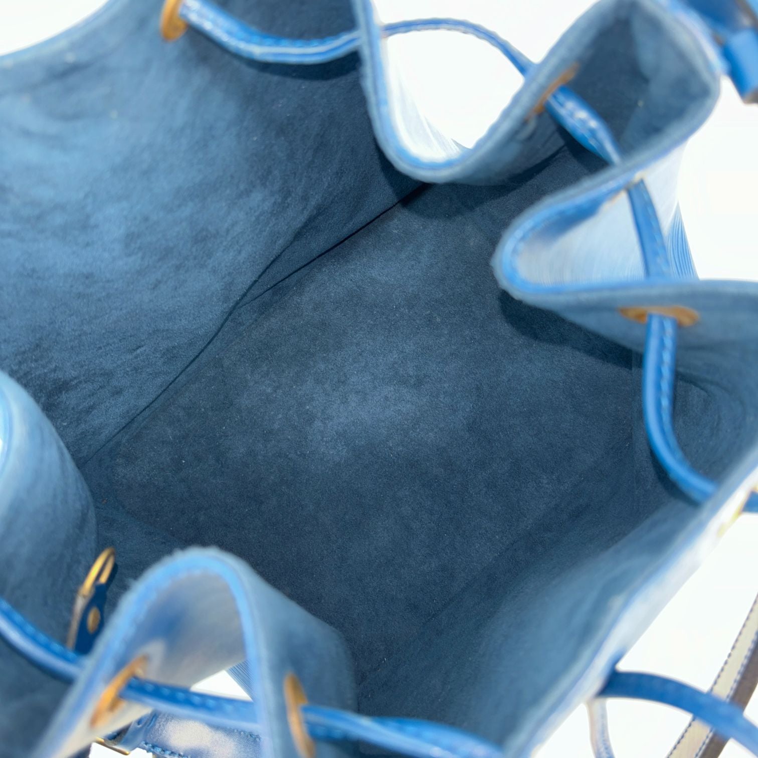 Louis Vuitton Sac Noé Petit Blue Epi Leather