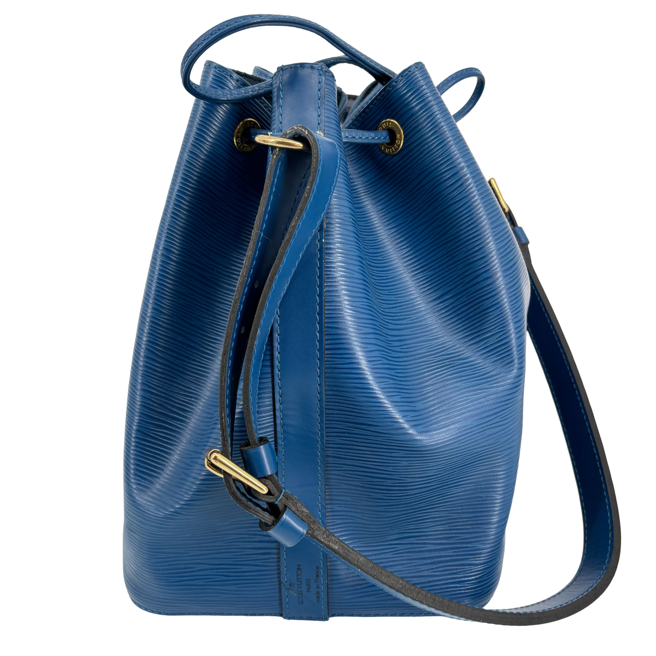 Louis Vuitton Sac Noé Petit Blue Epi Leather