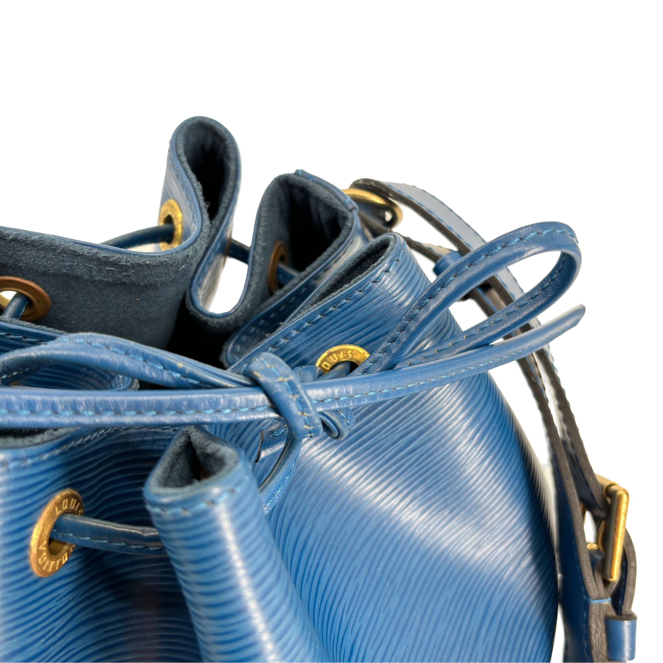 Louis Vuitton Sac Noé Petit Blue Epi Leather