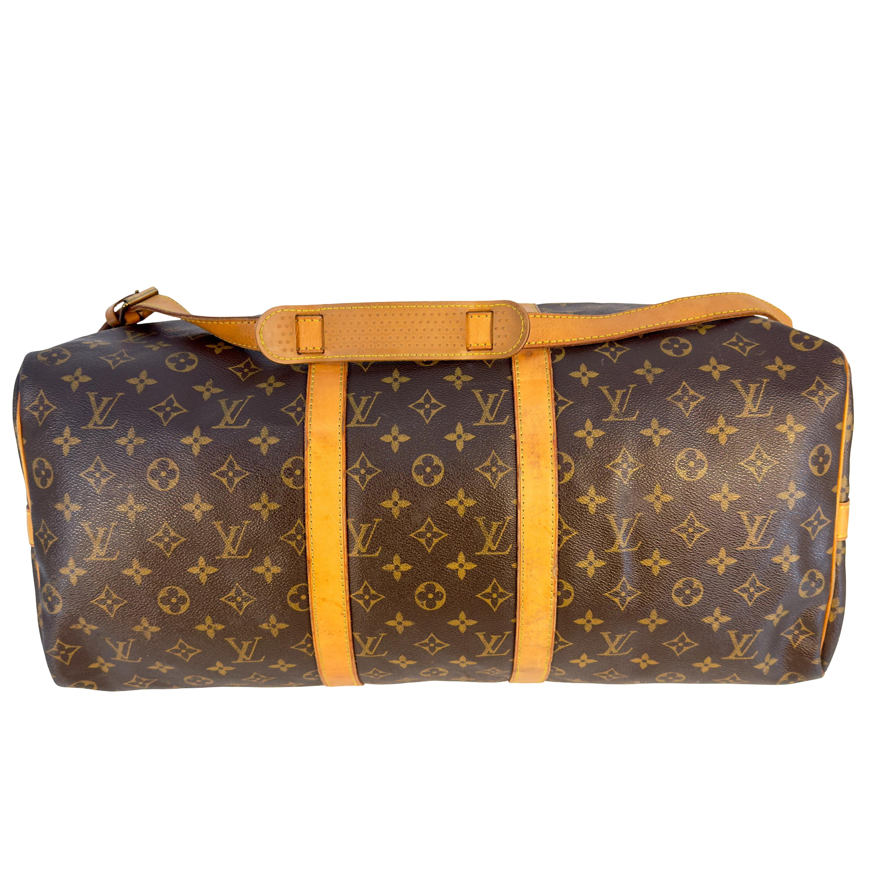 Louis Vuitton Keepall 50 Bandoulière Braun Monogram Canvas