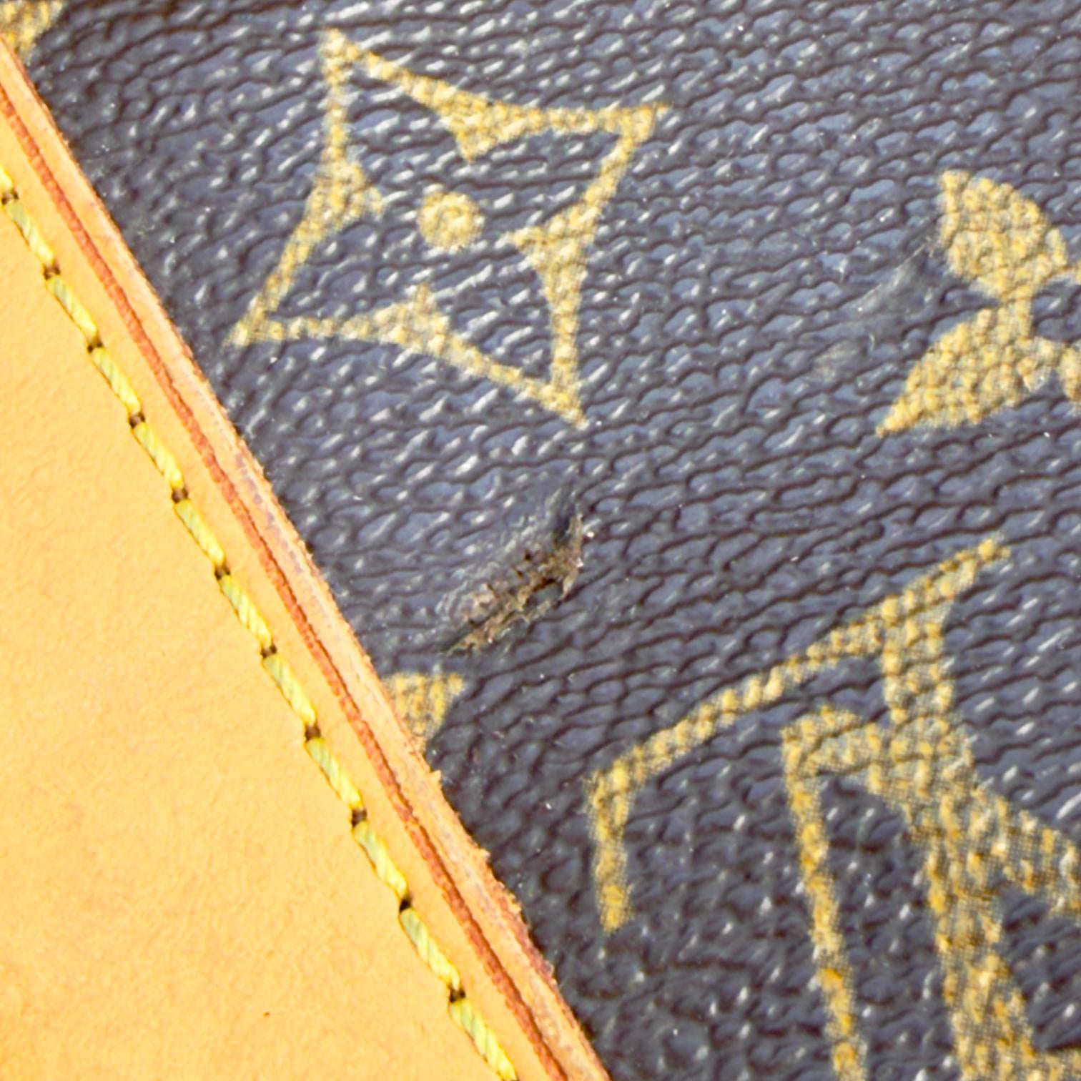 Louis Vuitton Keepall 50 Bandoulière Braun Monogram Canvas