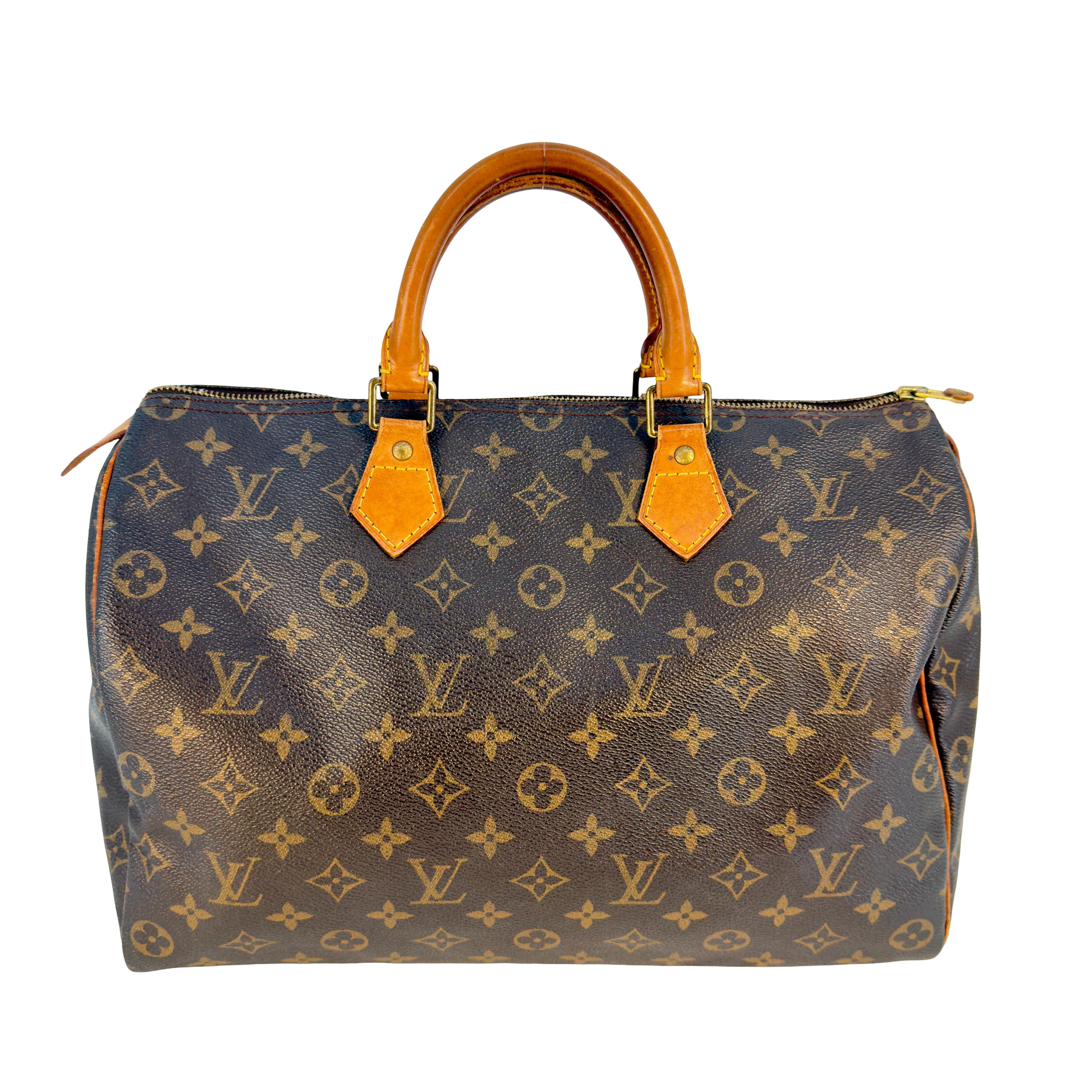 Louis Vuitton Speedy 35 Braun Monogram Canvas