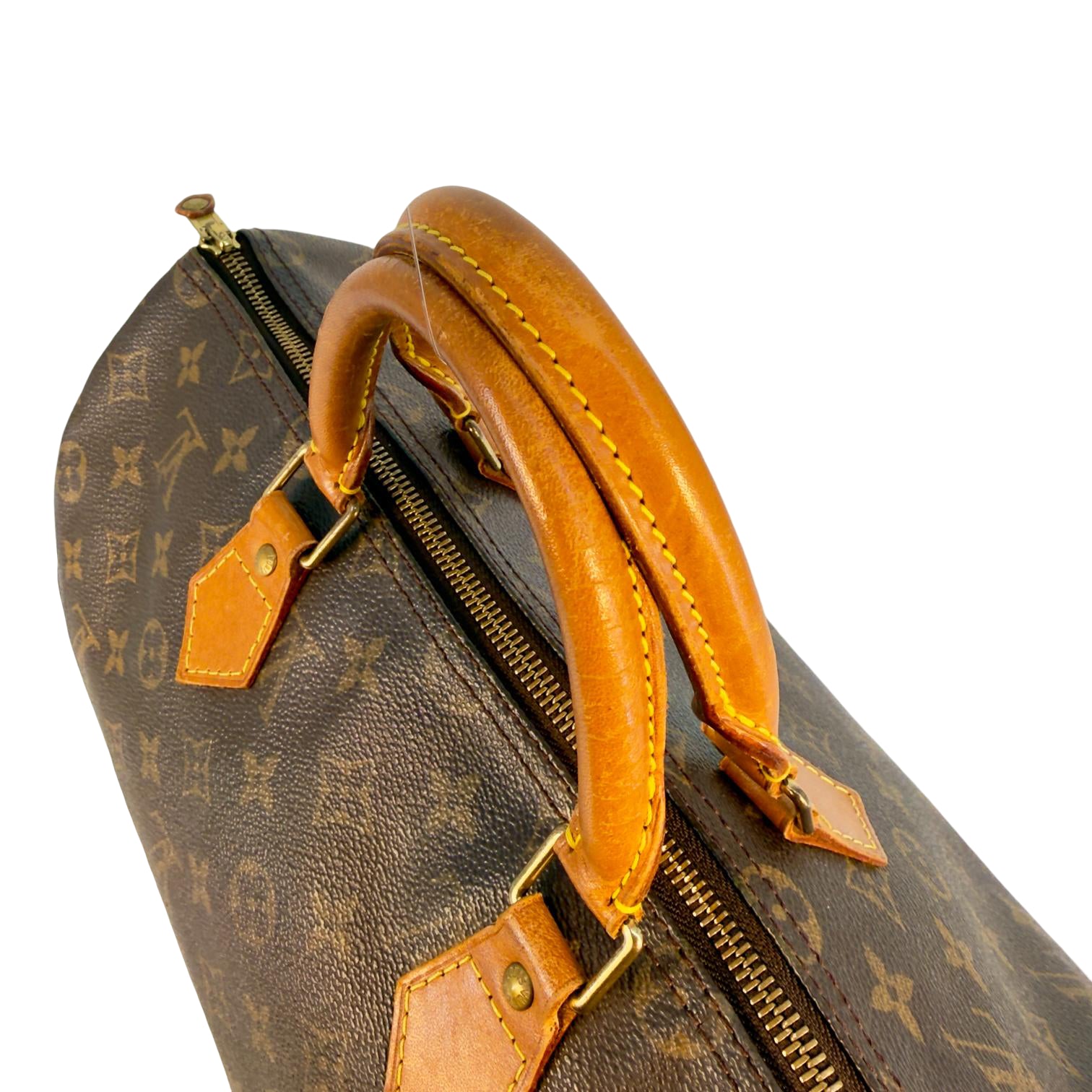 Louis Vuitton Speedy 35 Braun Monogram Canvas
