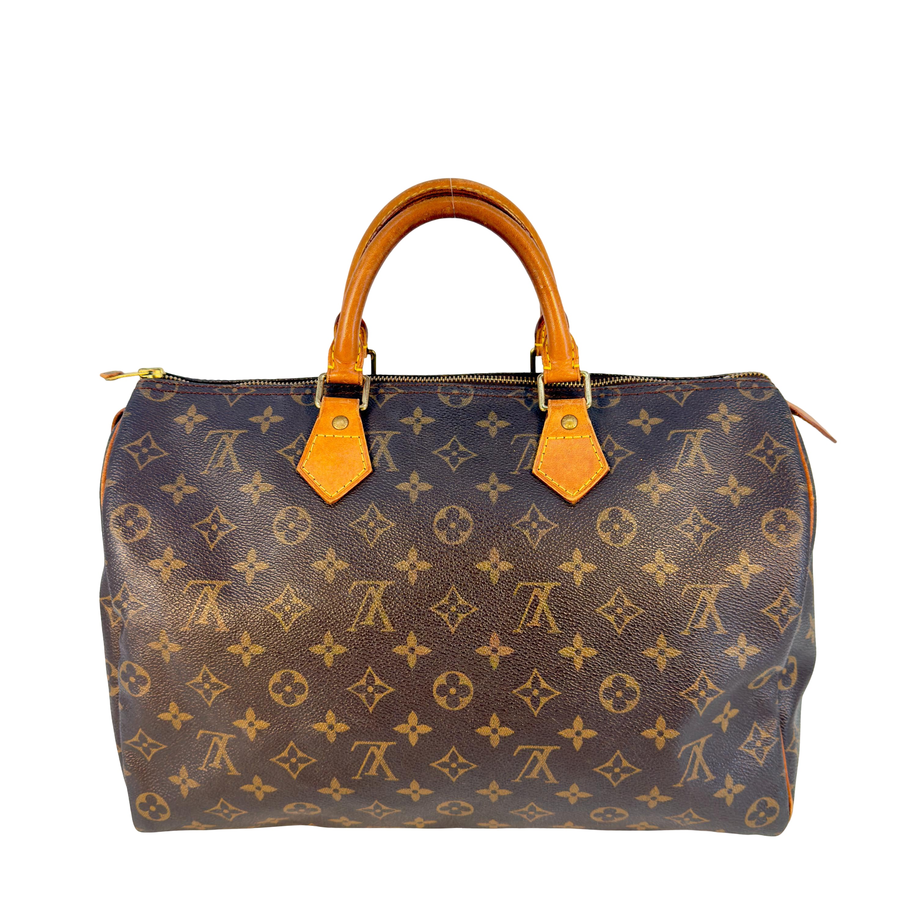 Louis Vuitton Speedy 35 Braun Monogram Canvas