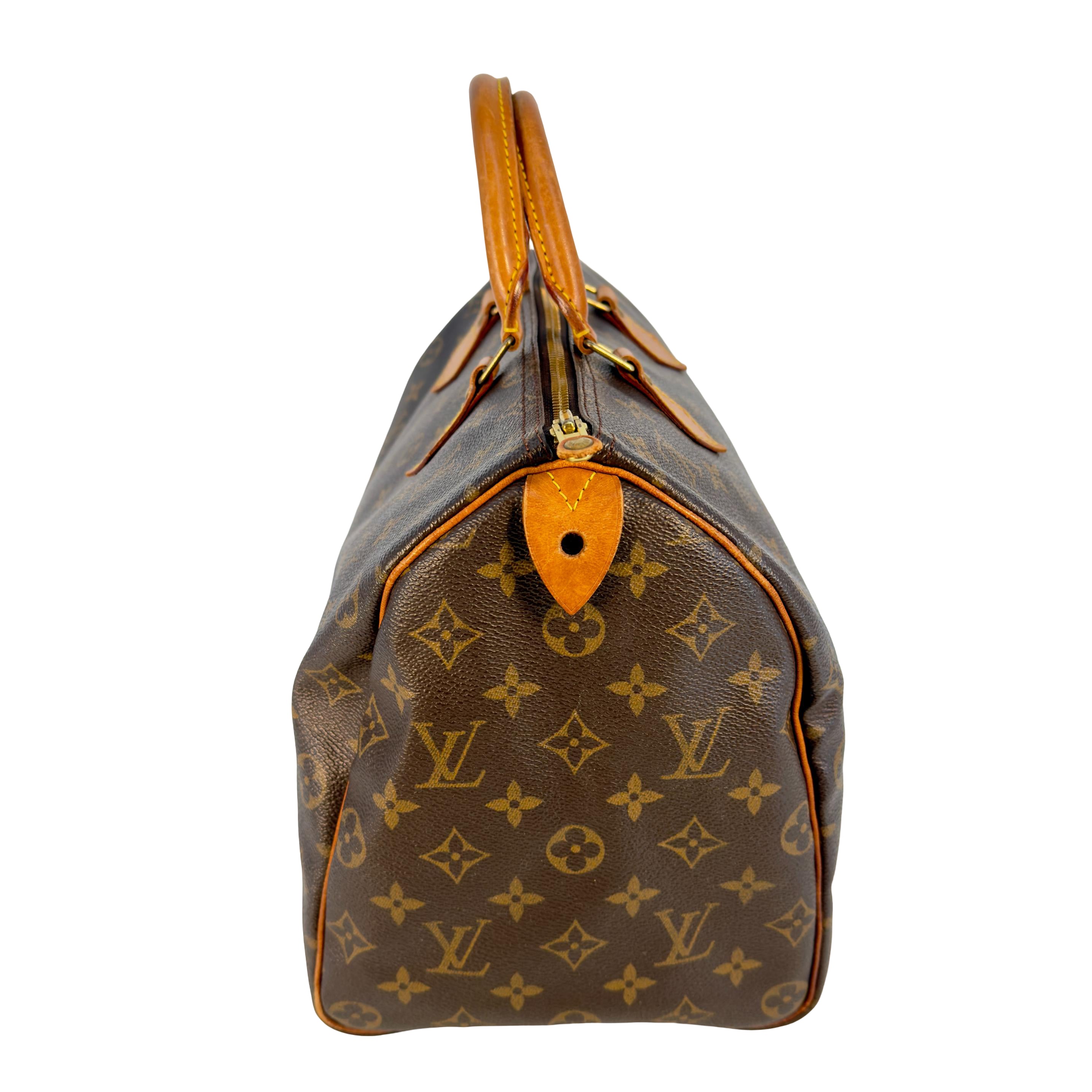 Louis Vuitton Speedy 35 Braun Monogram Canvas