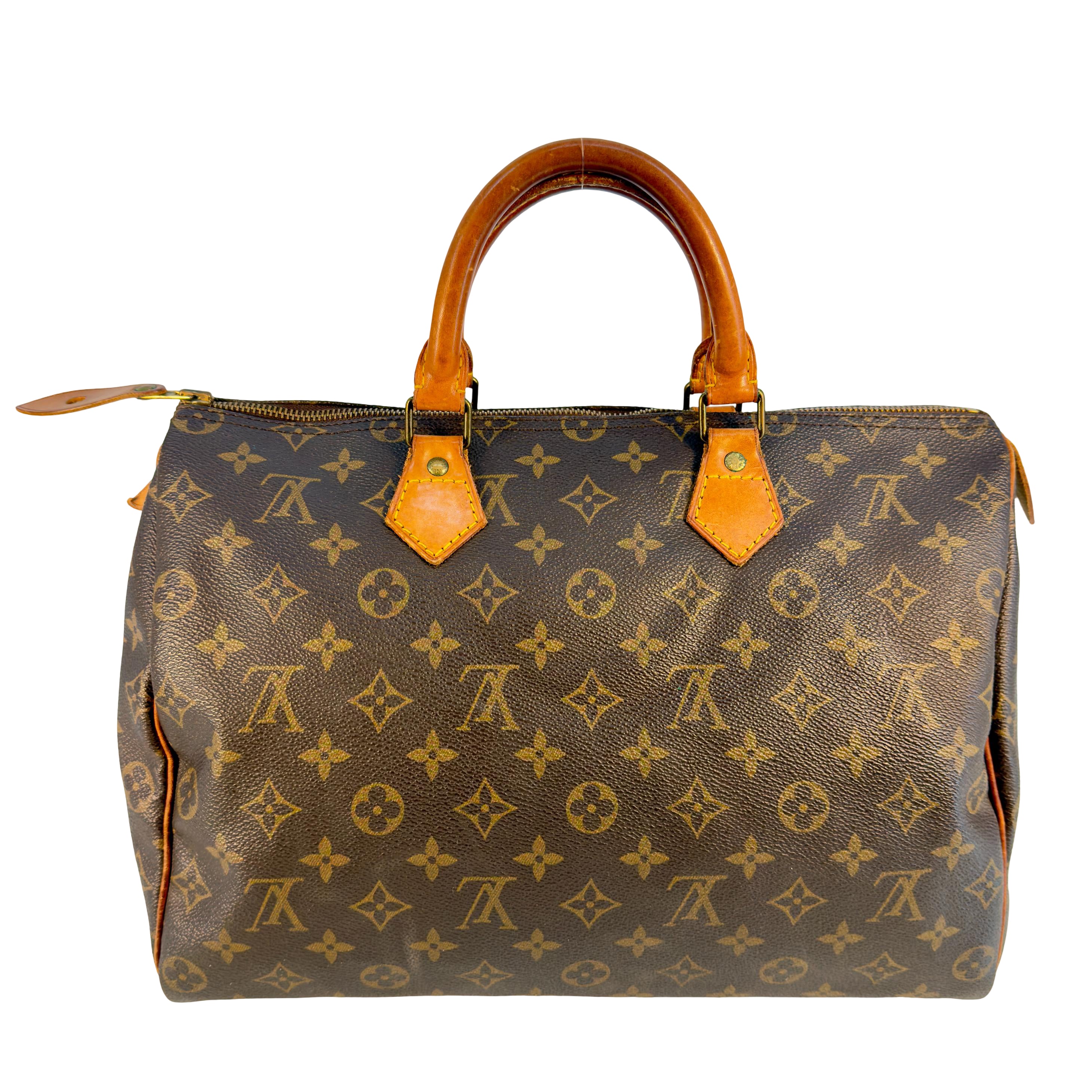 Louis Vuitton Speedy 35 Braun Monogram Canvas