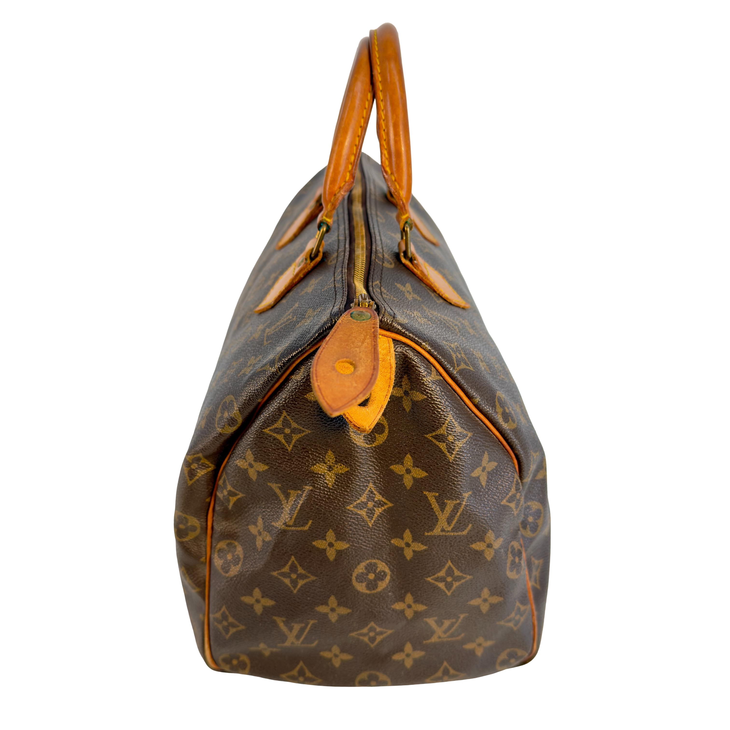 Louis Vuitton Speedy 35 Braun Monogram Canvas