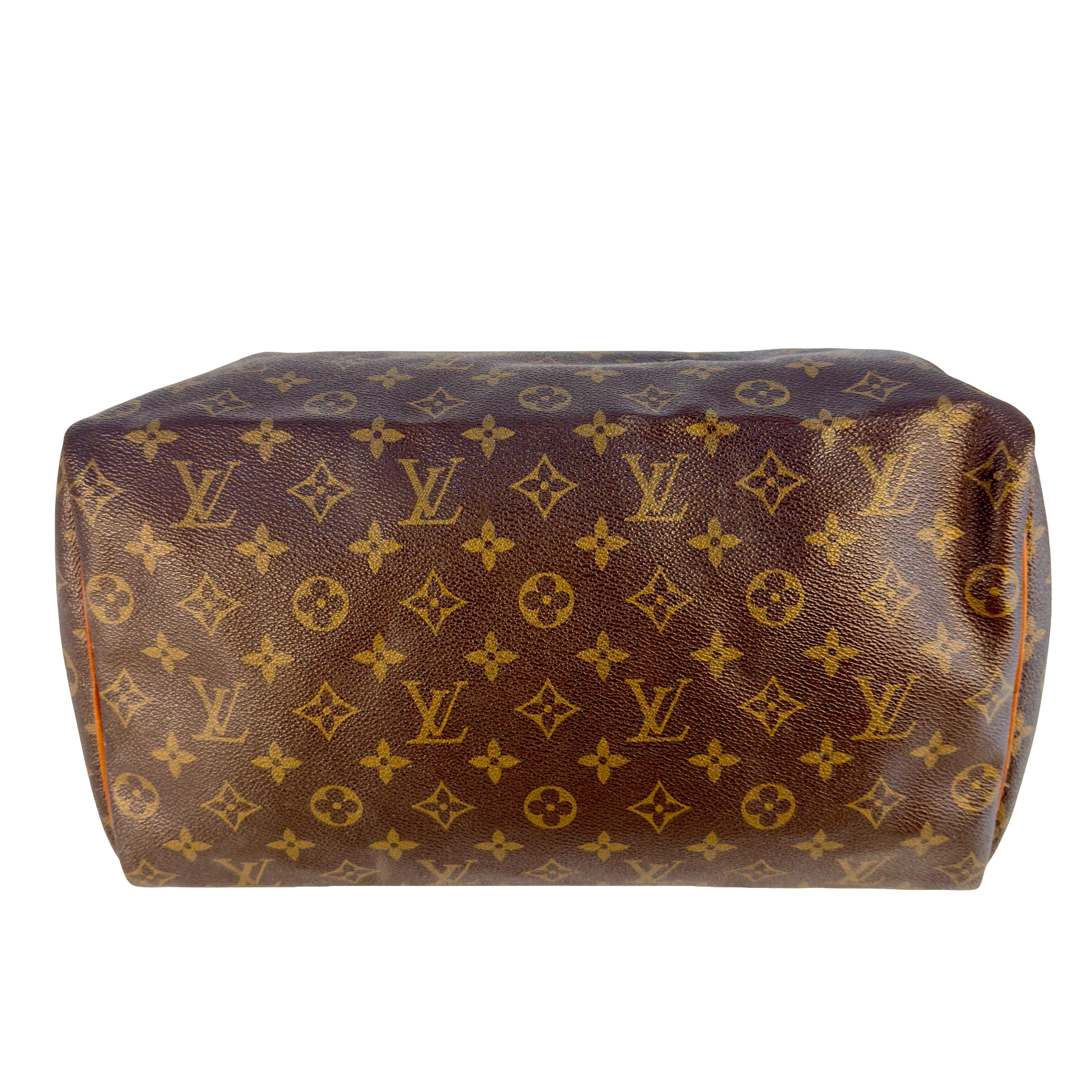 Louis Vuitton Speedy 35 Braun Monogram Canvas