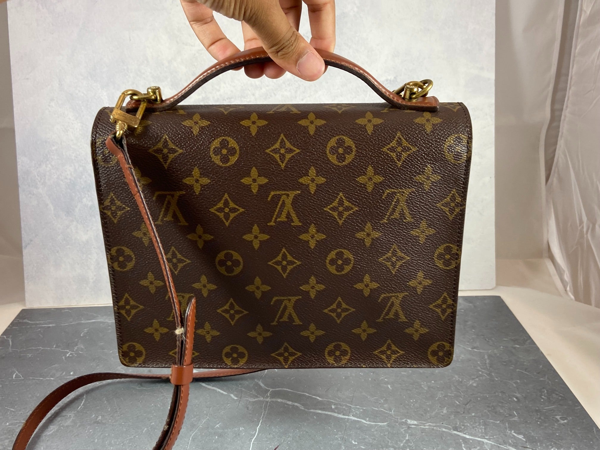 Louis Vuitton Monceau 26 Monogram Canvas incl. Box