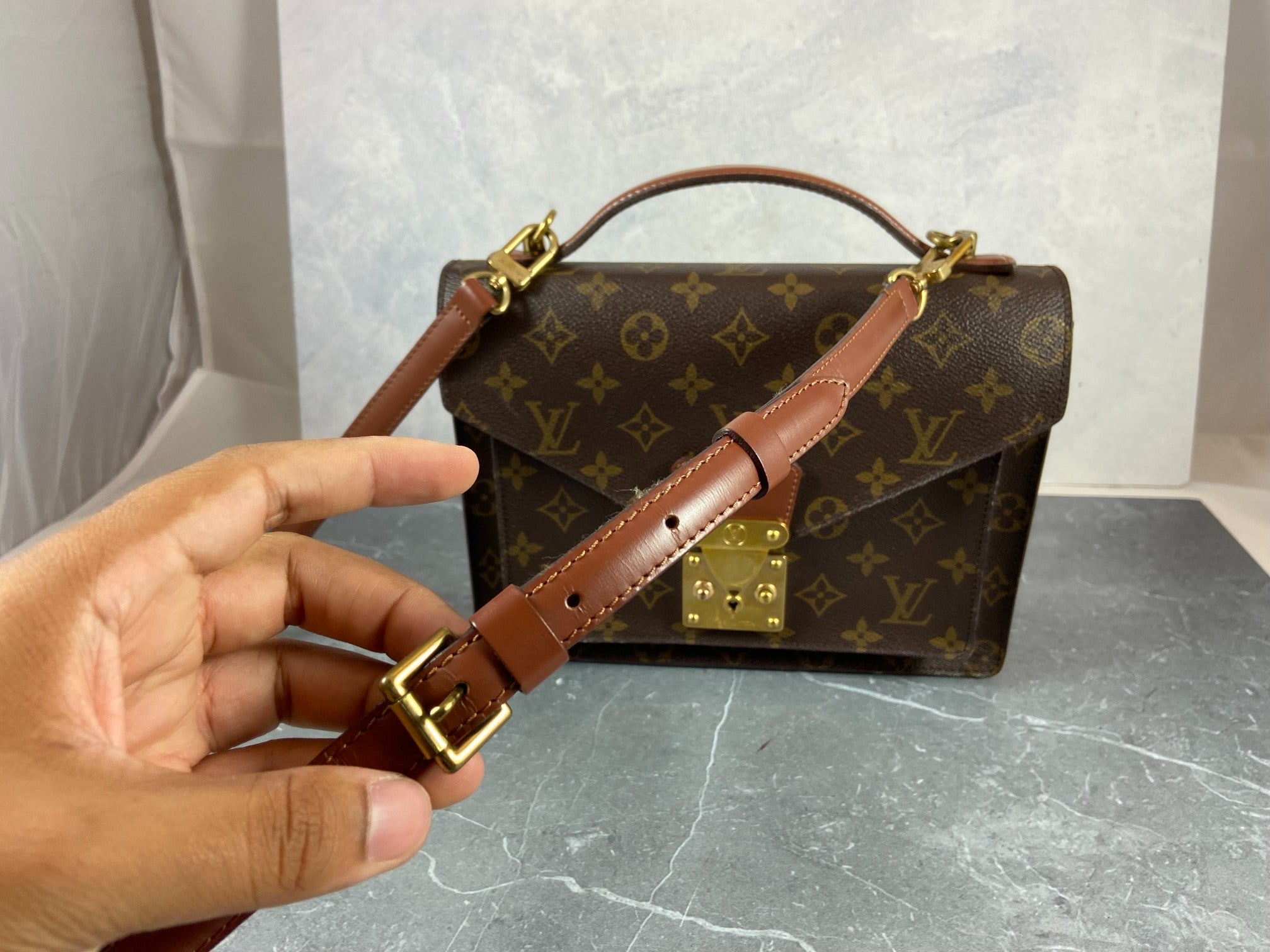 Louis Vuitton Monceau 26 Monogram Canvas incl. Box