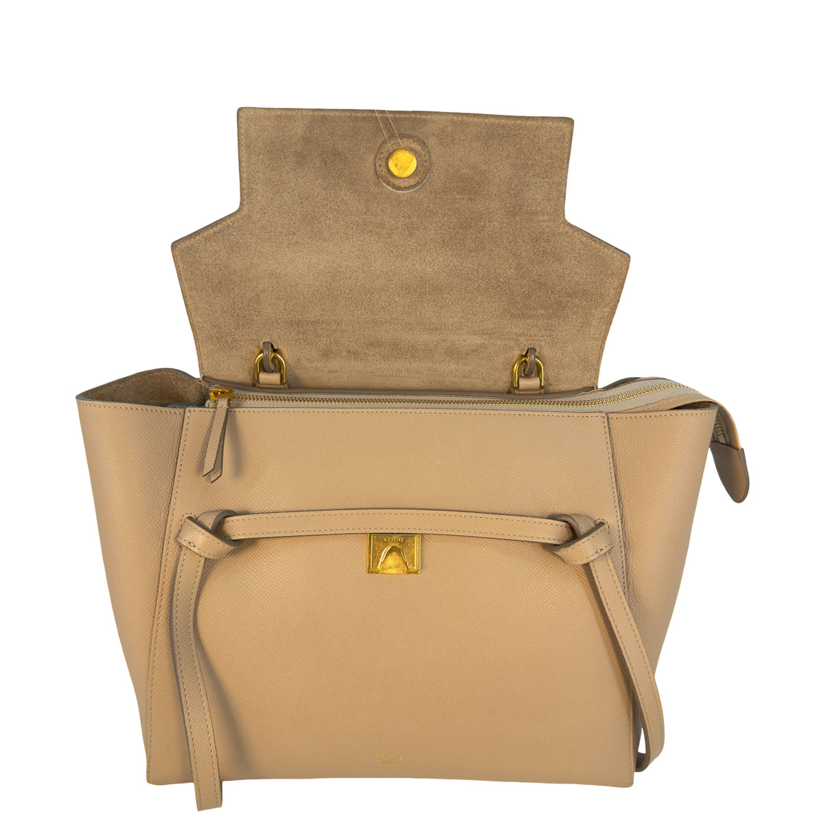 Celine Belt Bag Beige Calfskin