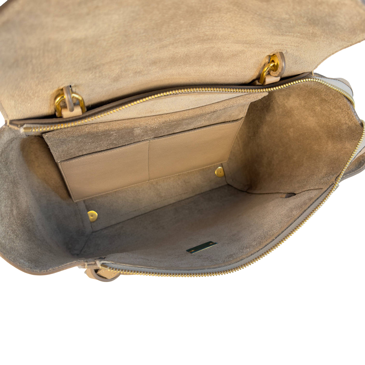 Celine Belt Bag Beige Calfskin