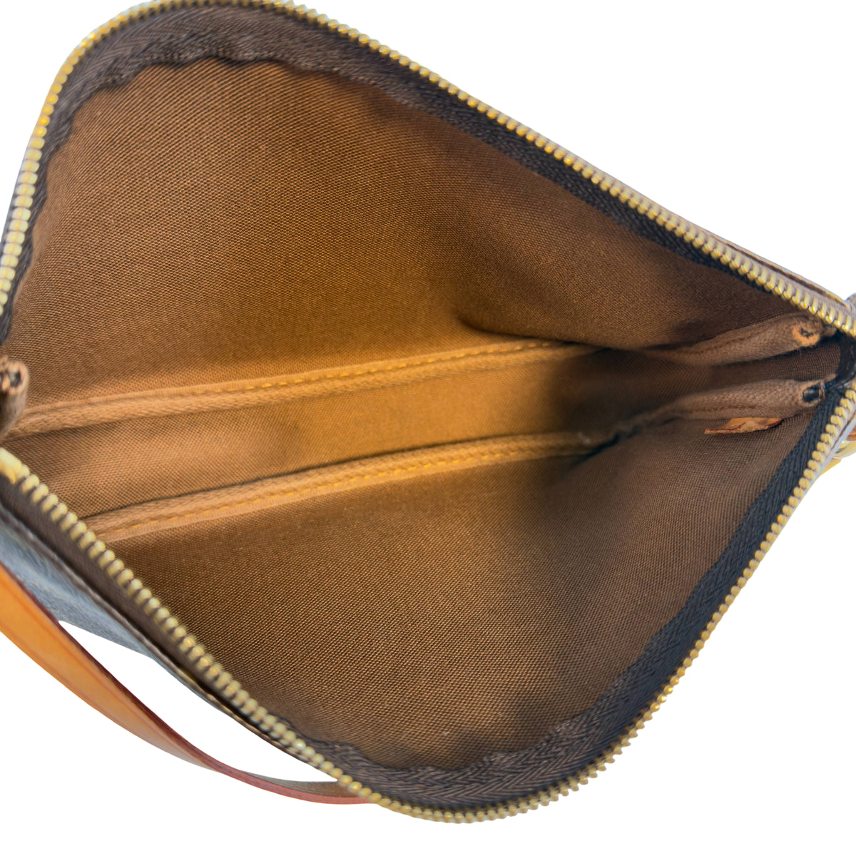 Louis Vuitton Pochette Accessoires Braun Monogram Canvas