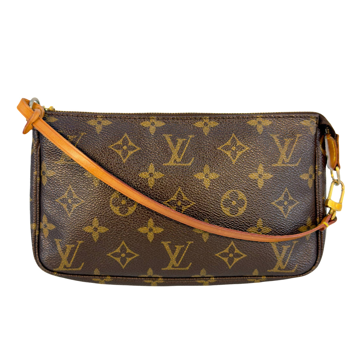 Louis Vuitton Pochette Accessoires Braun Monogram Canvas
