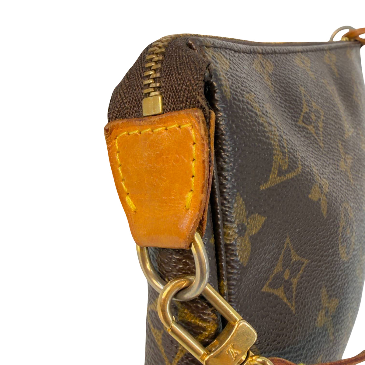 Louis Vuitton Pochette Accessoires Braun Monogram Canvas