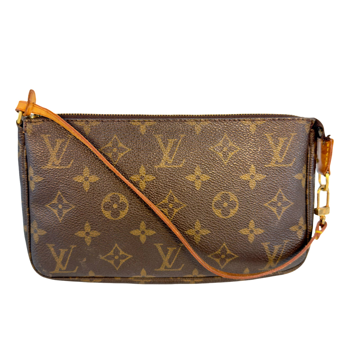 Celine Pochette Accessoires Braun Monogram Canvas