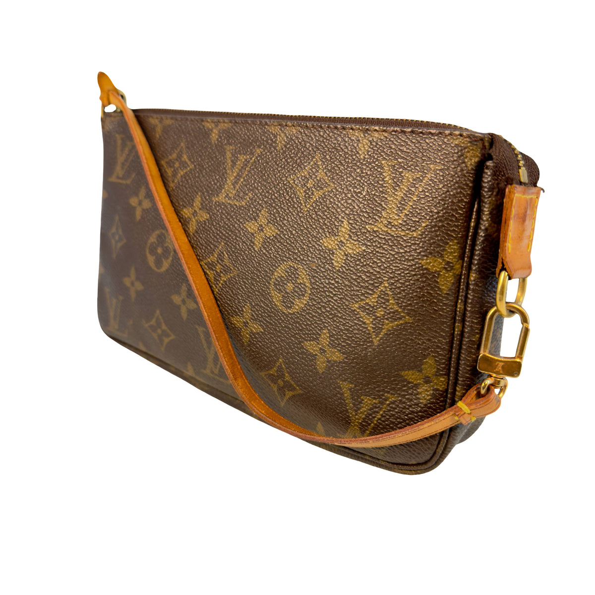 Celine Pochette Accessoires Braun Monogram Canvas