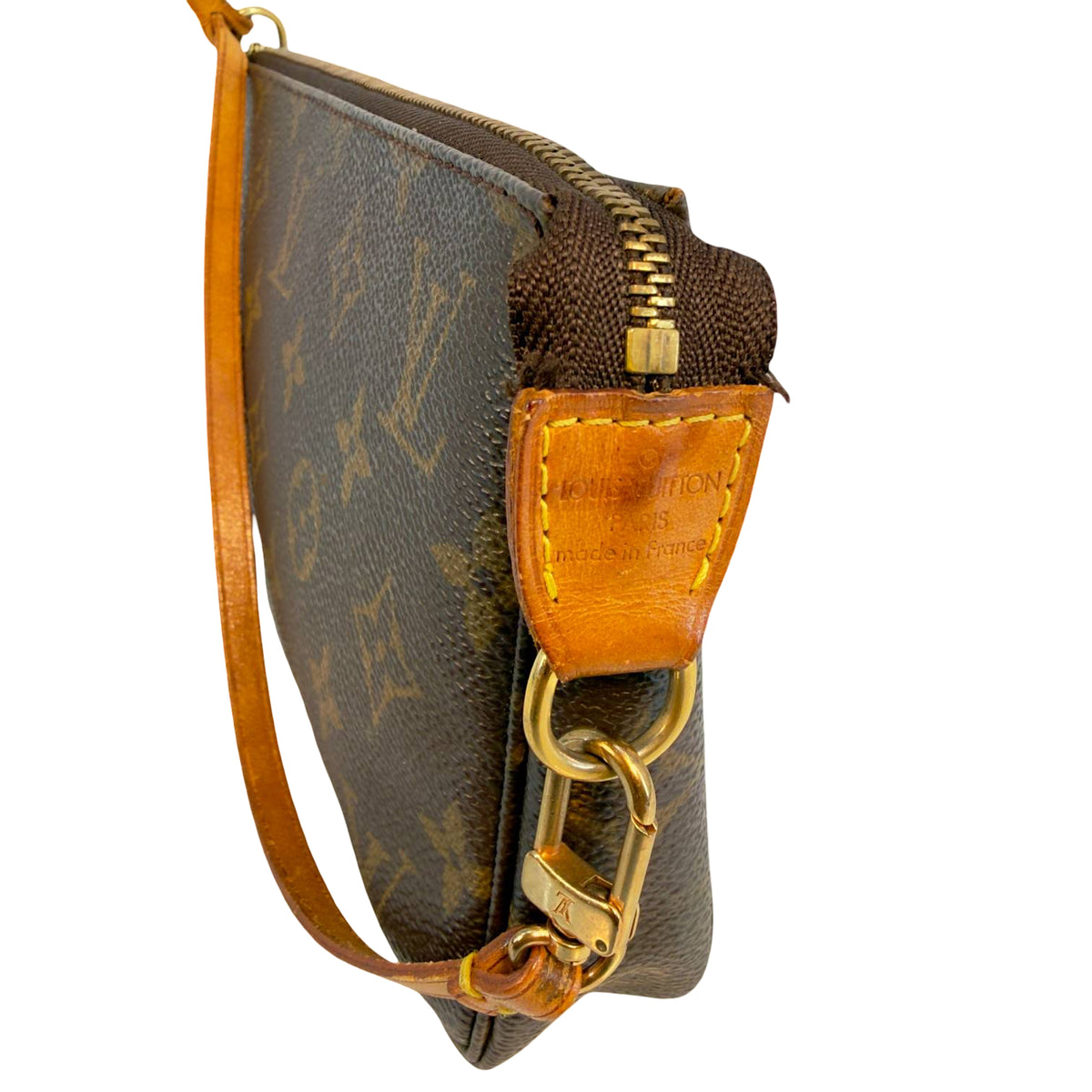 Celine Pochette Accessoires Braun Monogram Canvas