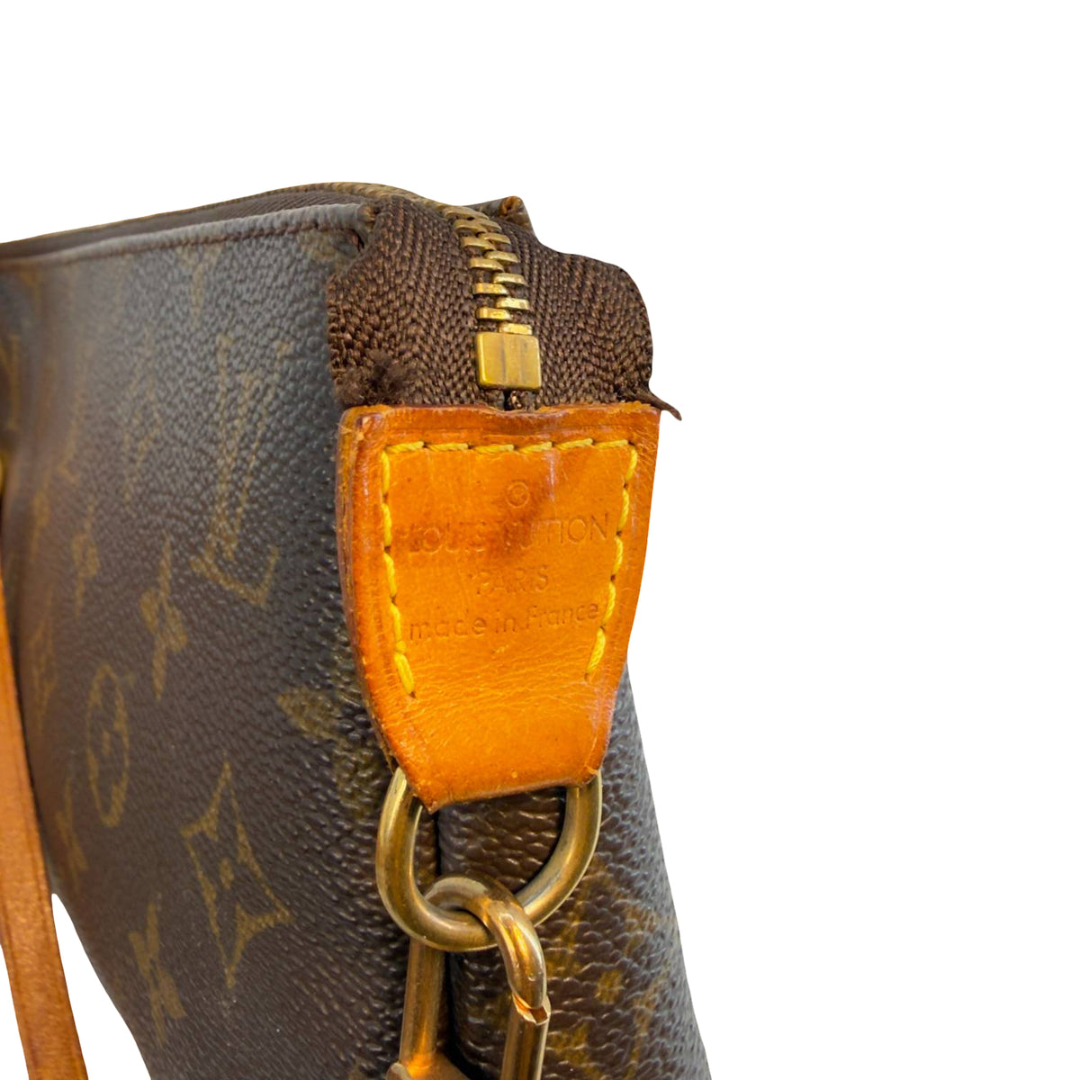 Celine Pochette Accessoires Braun Monogram Canvas
