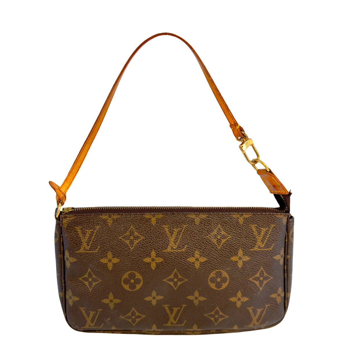 Celine Pochette Accessoires Braun Monogram Canvas