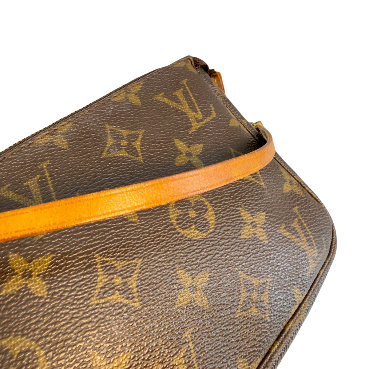 Celine Pochette Accessoires Braun Monogram Canvas