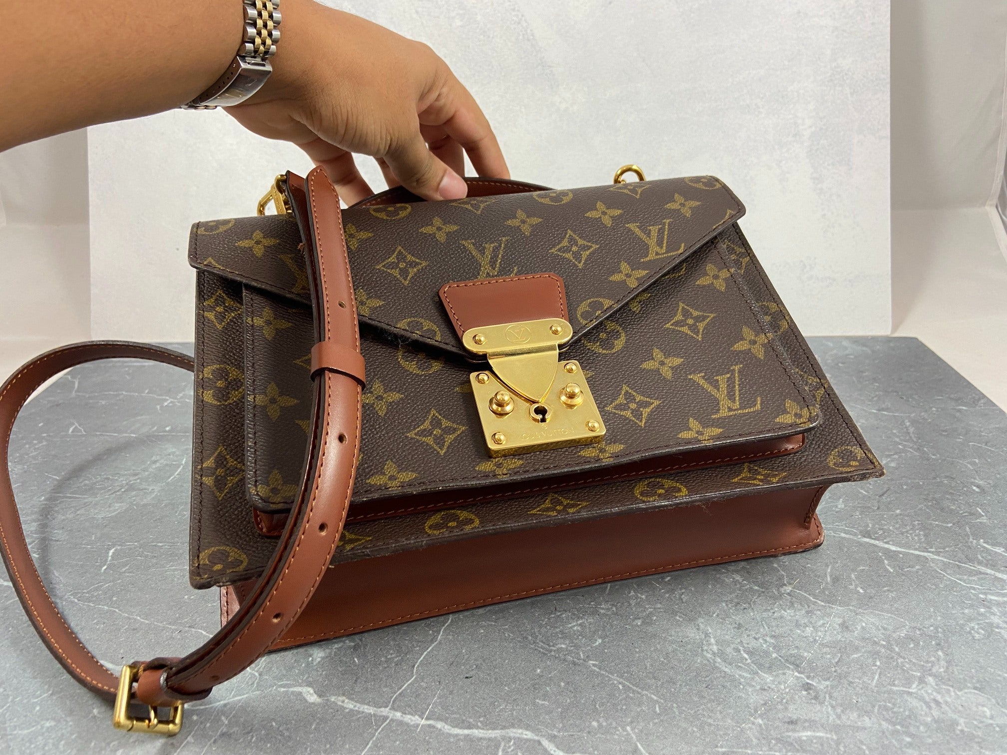 Louis Vuitton Monceau 26 Monogram Canvas