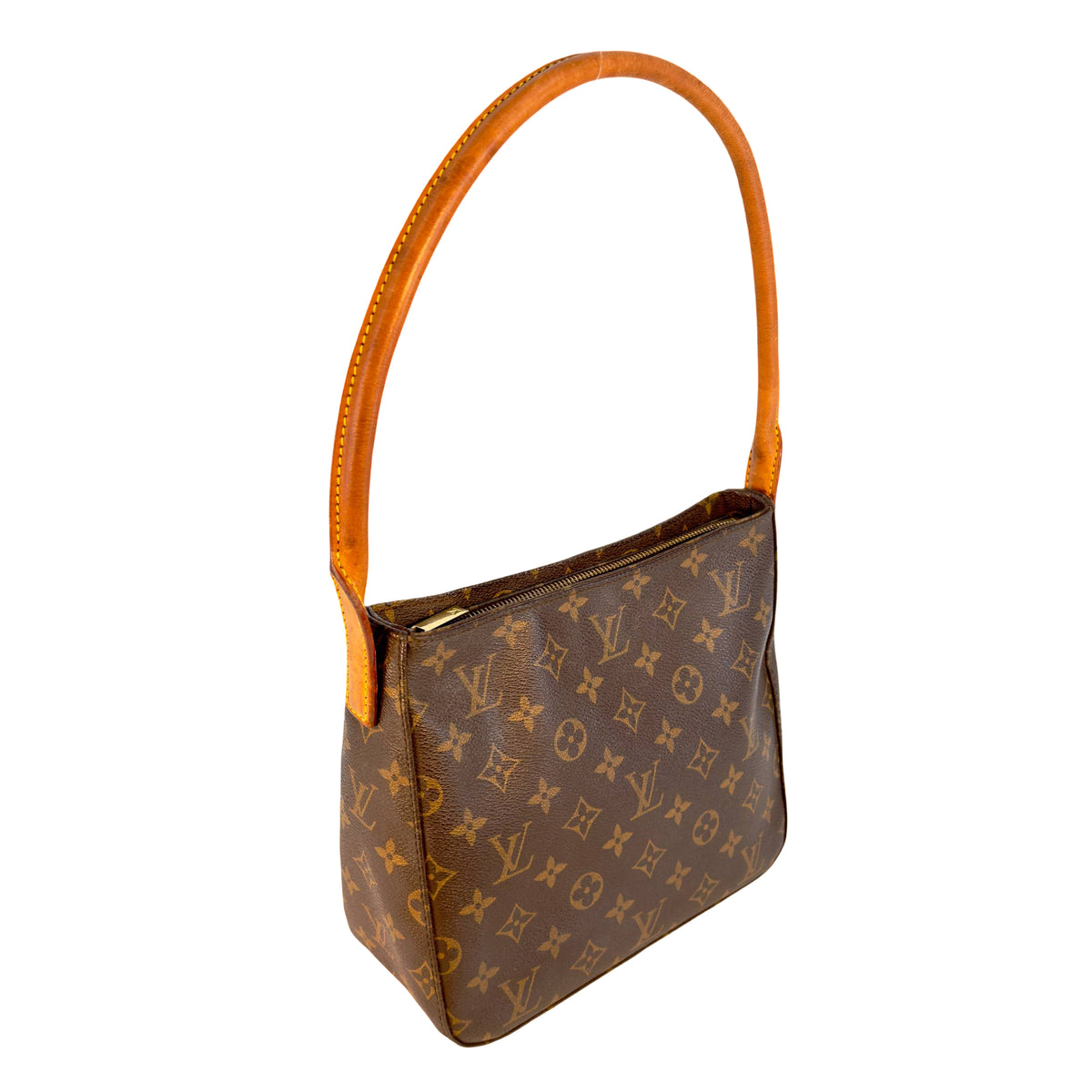 Louis Vuitton Looping MM Braun Monogram Canvas