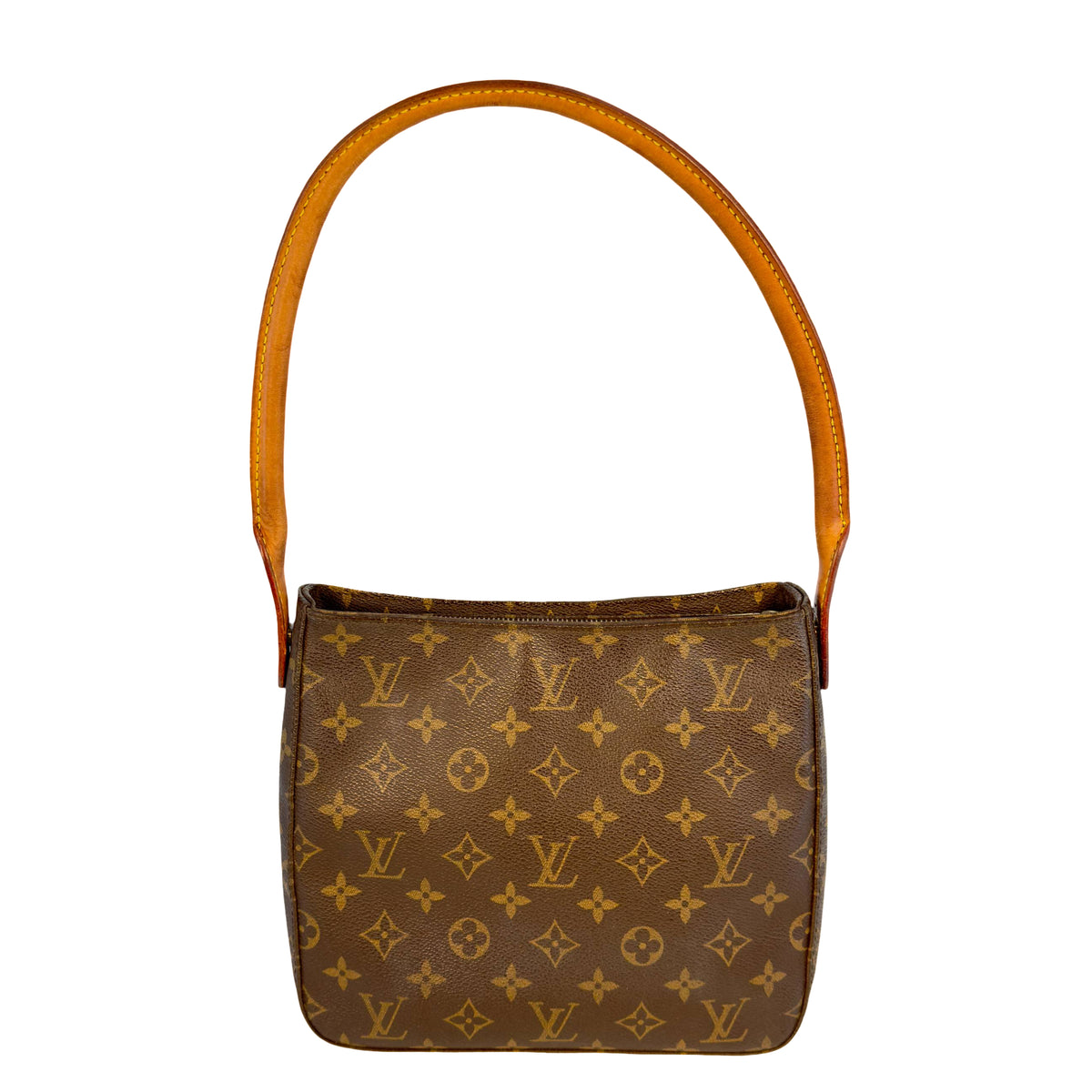 Louis Vuitton Looping MM Braun Monogram Canvas