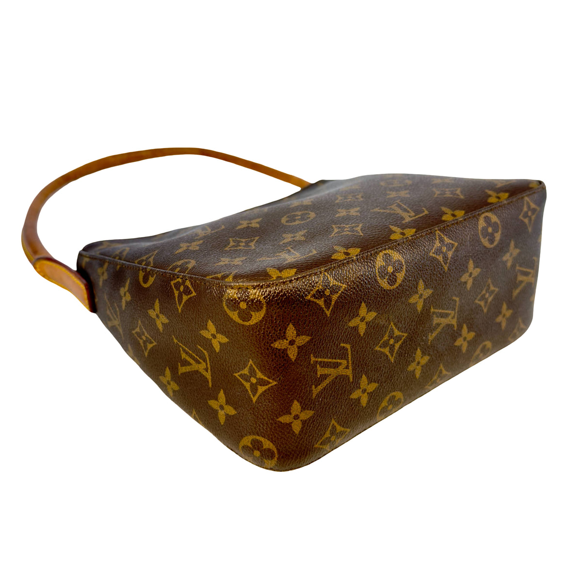 Louis Vuitton Looping MM Braun Monogram Canvas