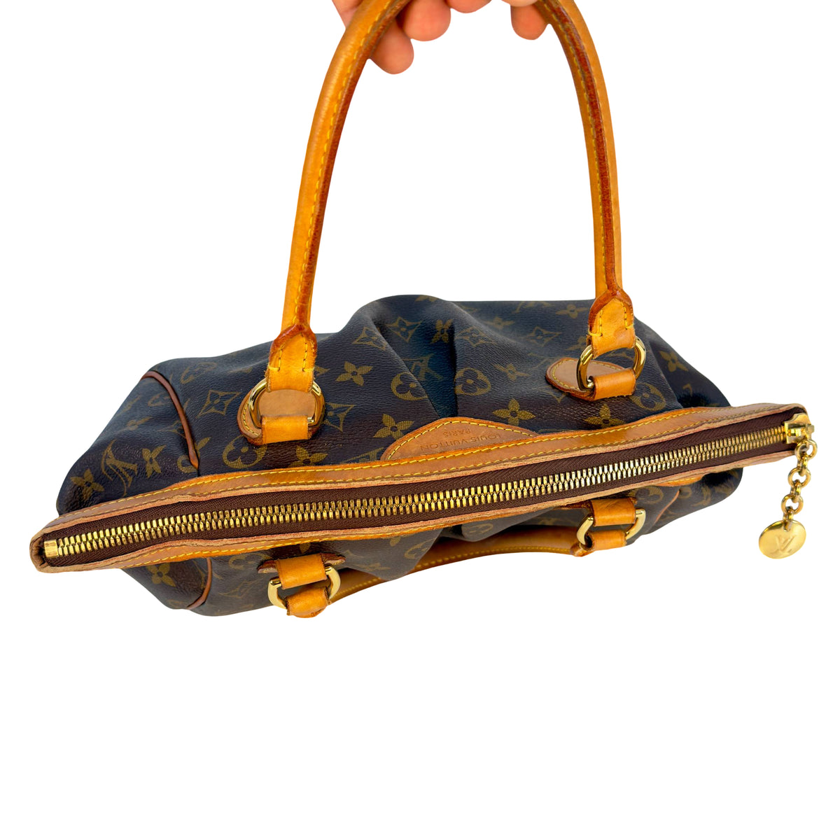 Louis Vuitton Tivoli PM Braun Monogram Canvas