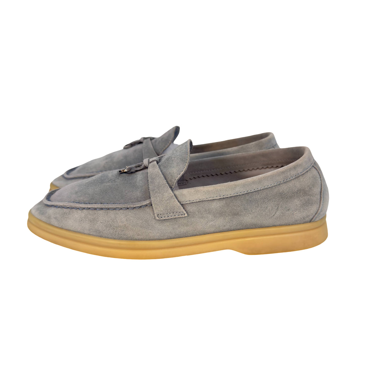 Loro Piana Summer Charm Walk Hellblau Suede