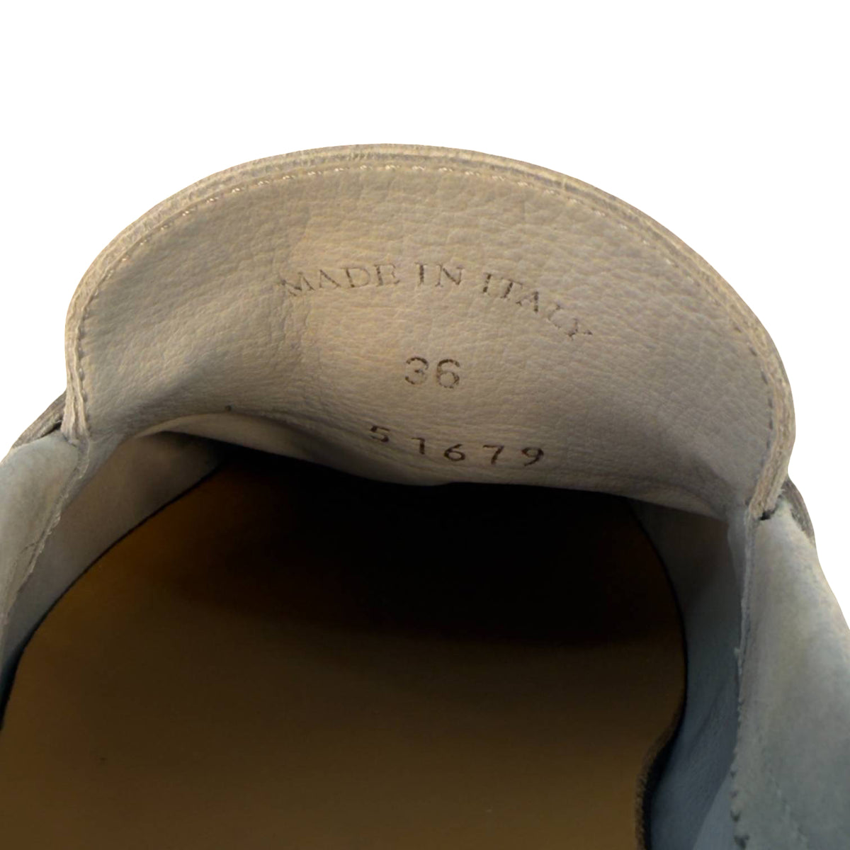 Loro Piana Summer Charm Walk Hellblau Suede