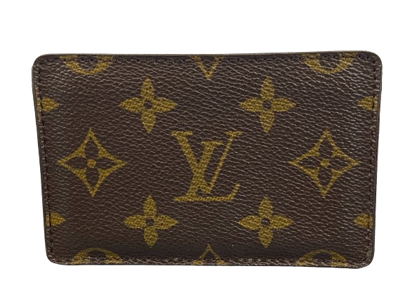 Louis Vuitton Porte-cartes Simple Cardholder Monogram Canvas