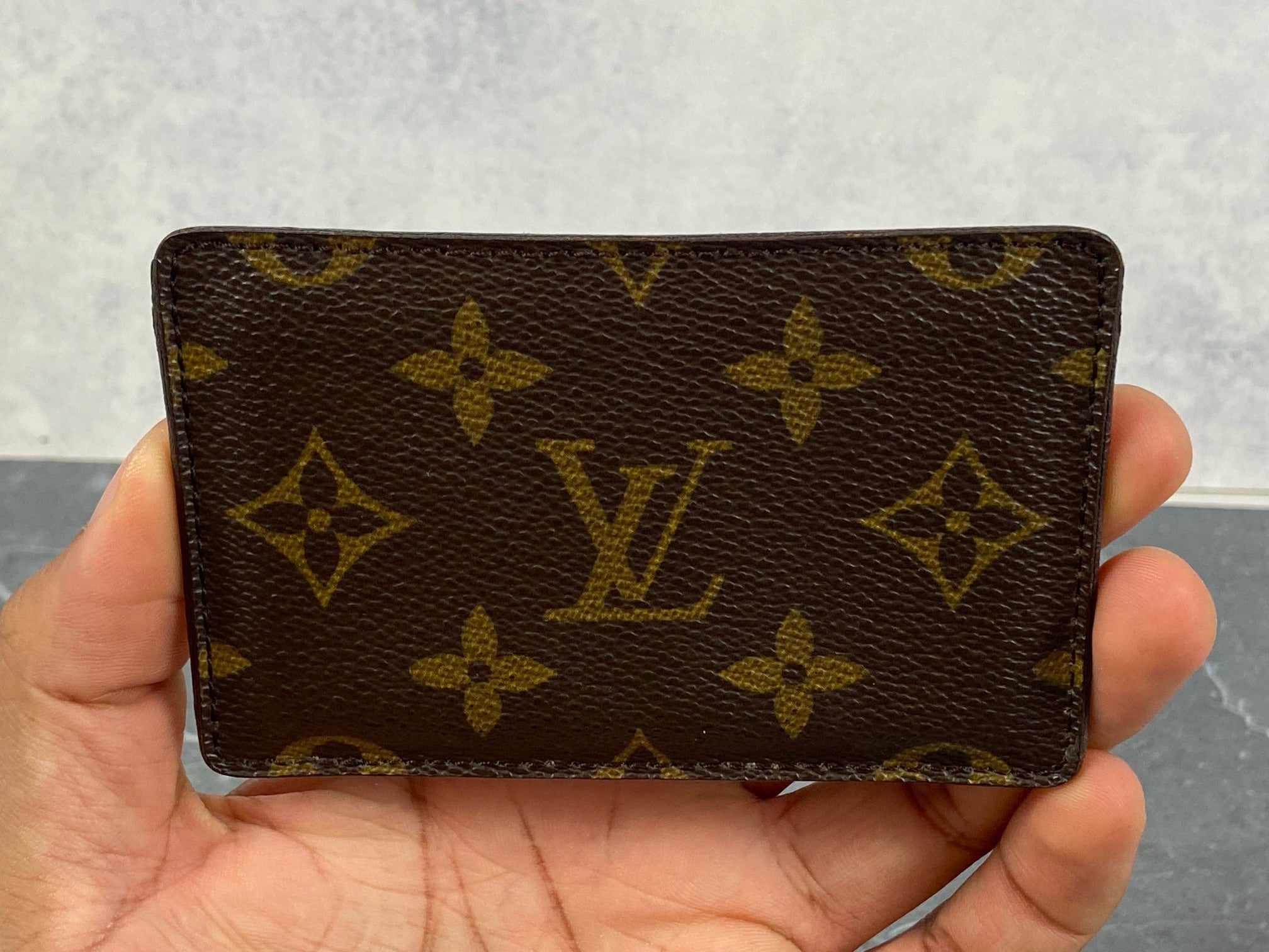 Louis Vuitton Porte-cartes Simple Cardholder Monogram Canvas