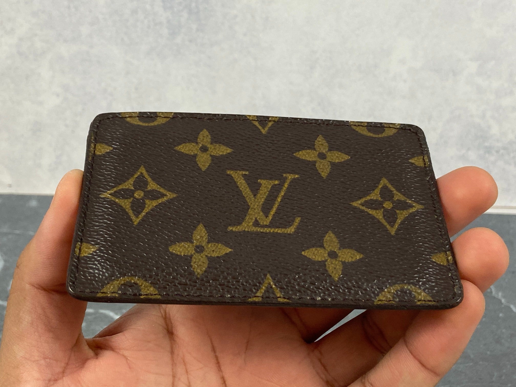 Louis Vuitton Porte-cartes Simple Cardholder Monogram Canvas