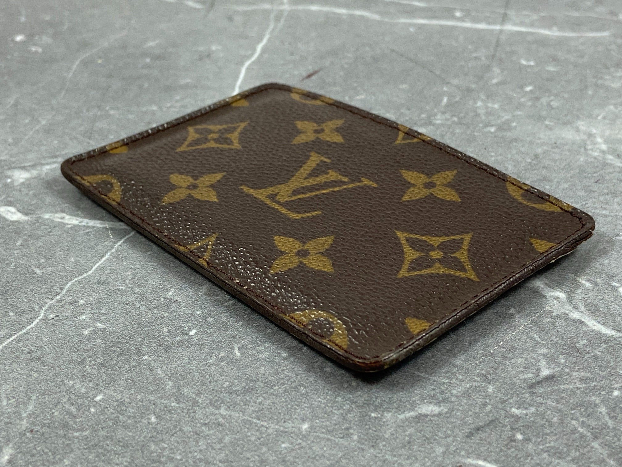 Louis Vuitton Porte-cartes Simple Cardholder Monogram Canvas