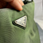Prada Tessuto Nylon Hand / Tote Bag Green