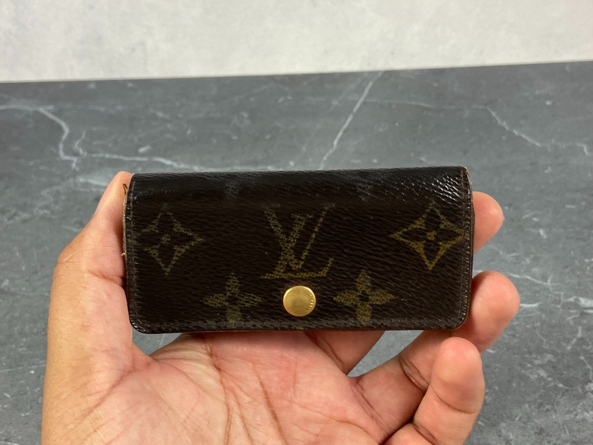 Louis Vuitton 4 Key Holder Monogram Canvas