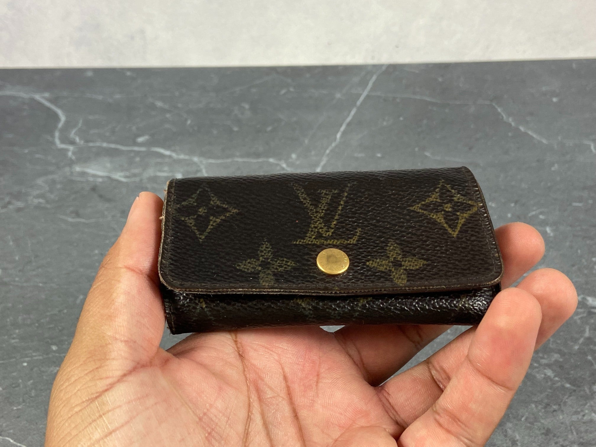 Louis Vuitton 4 Key Holder Monogram Canvas