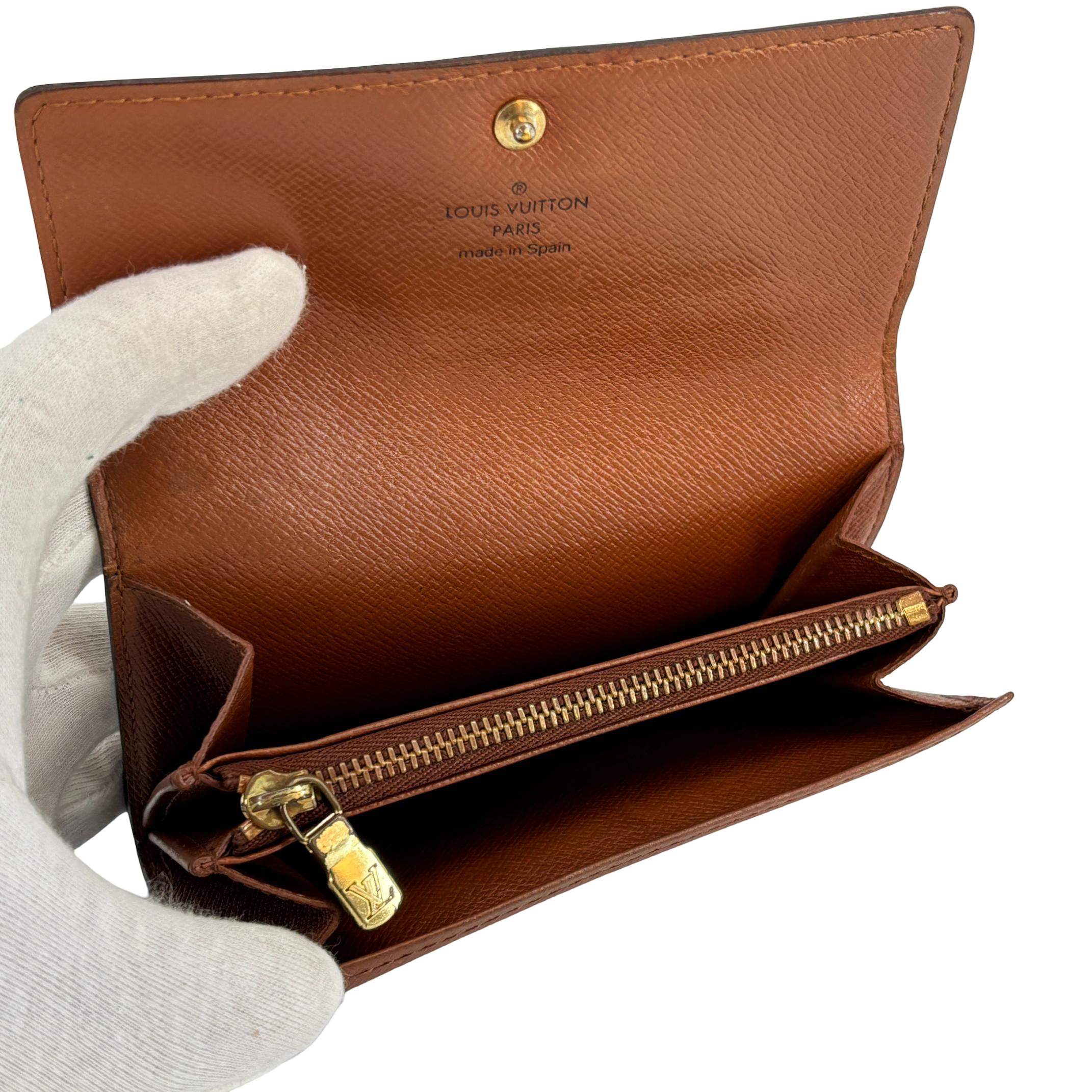 Louis Vuitton Petit Tresor Wallet Monogram Canvas