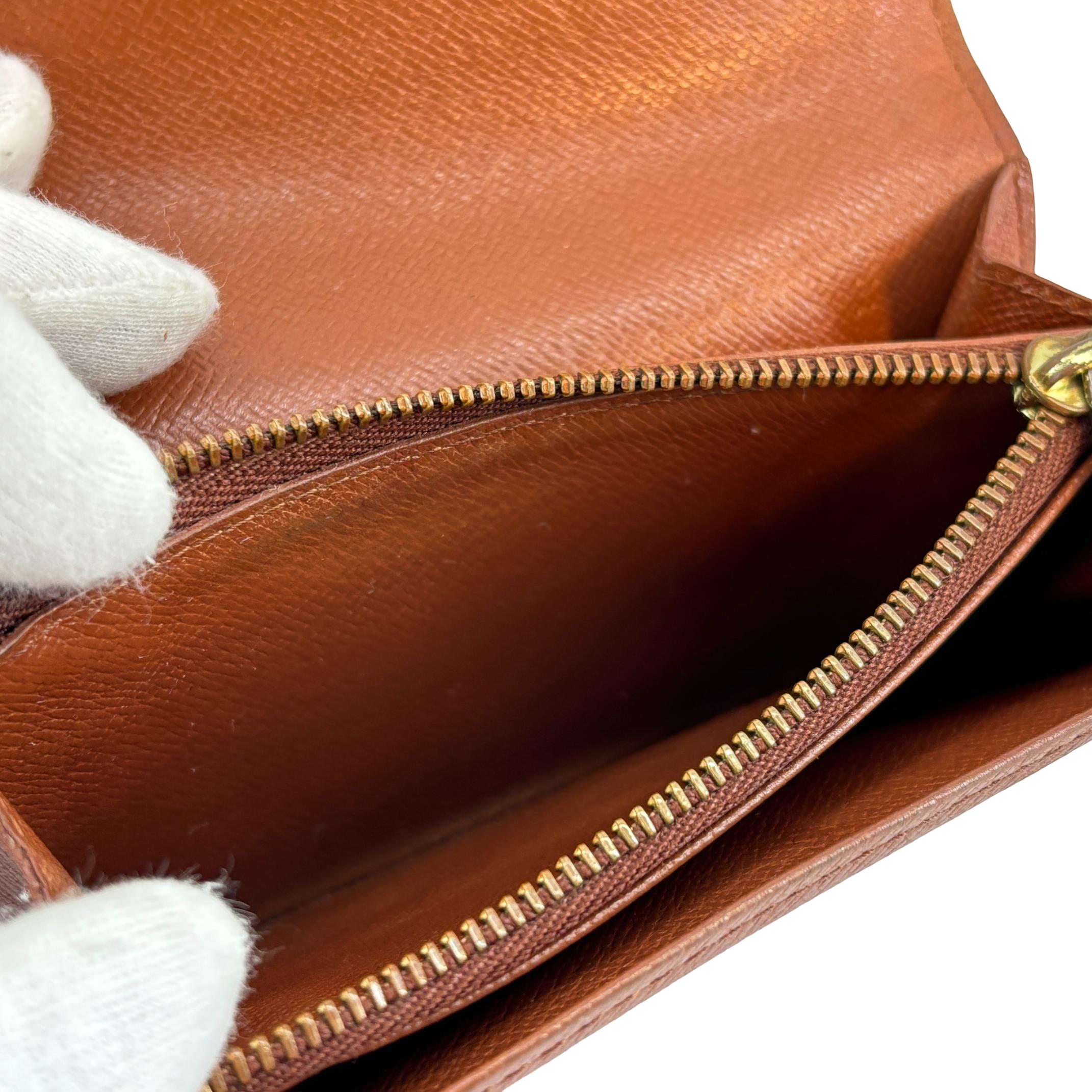 Louis Vuitton Petit Tresor Wallet Monogram Canvas