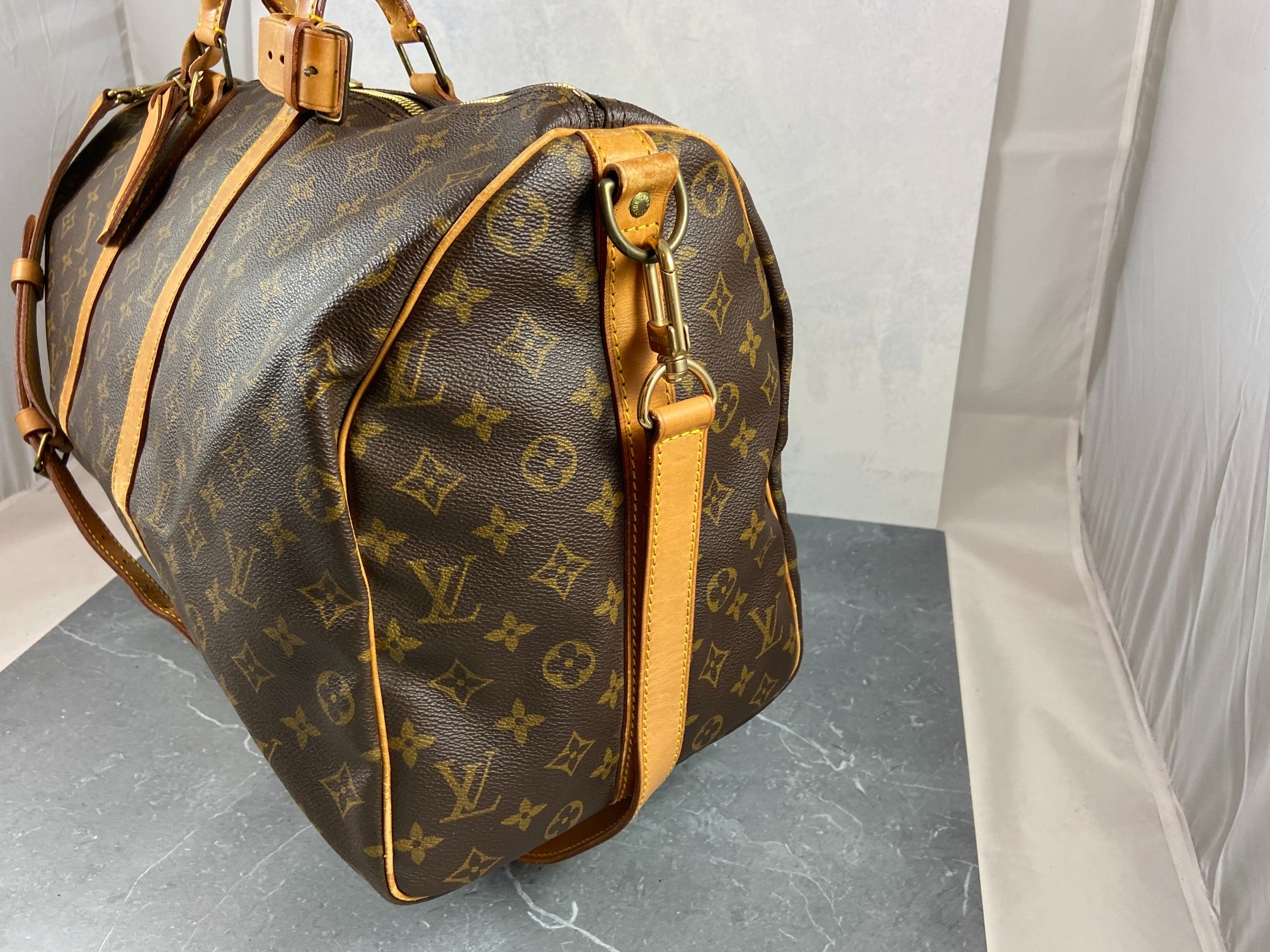 Louis Vuitton Keepall 50 Bandouliere Monogram Canvas