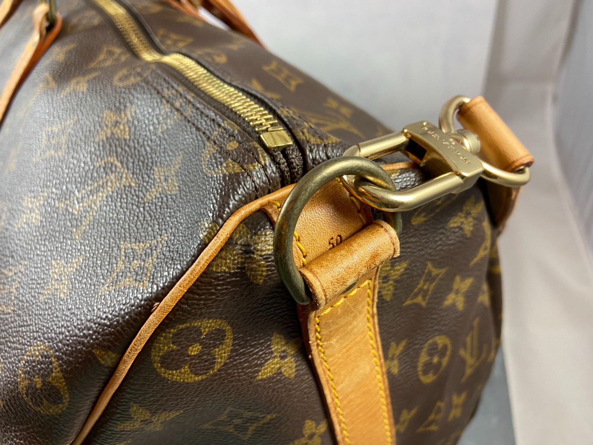 Louis Vuitton Keepall 50 Bandouliere Monogram Canvas