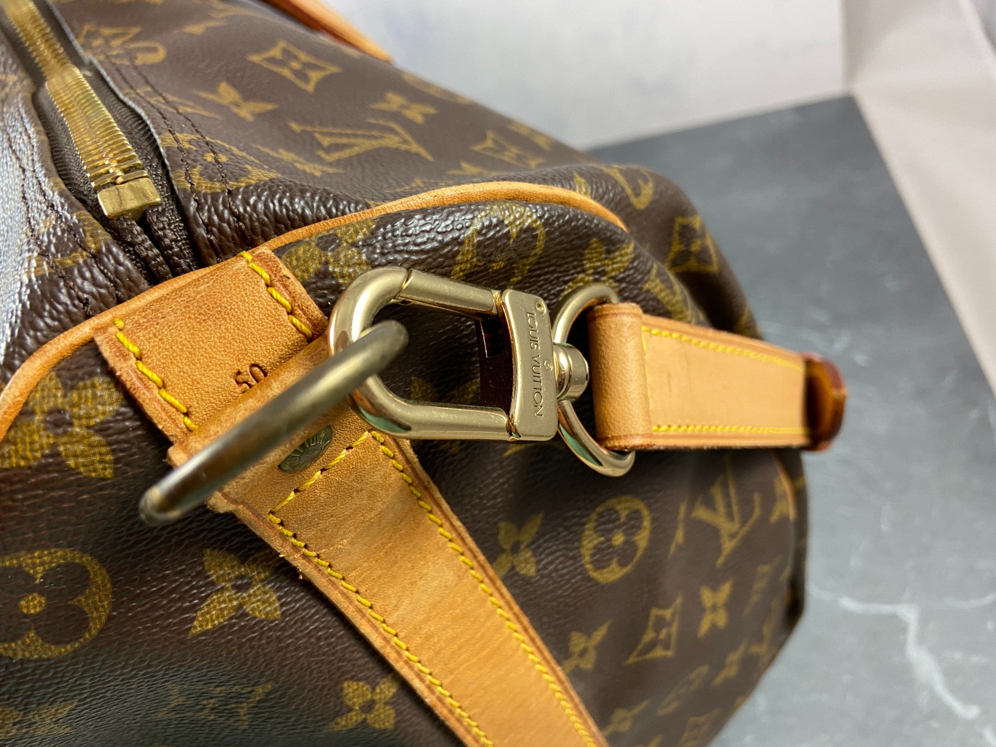 Louis Vuitton Keepall 50 Bandouliere Monogram Canvas