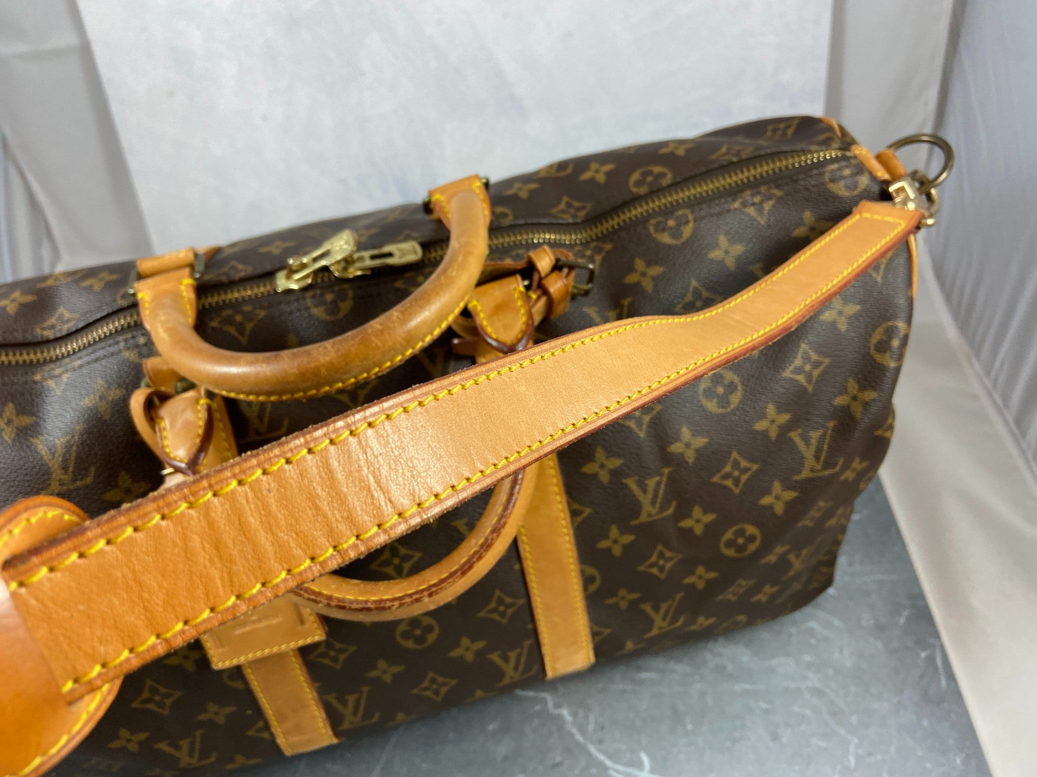 Louis Vuitton Keepall 50 Bandouliere Monogram Canvas