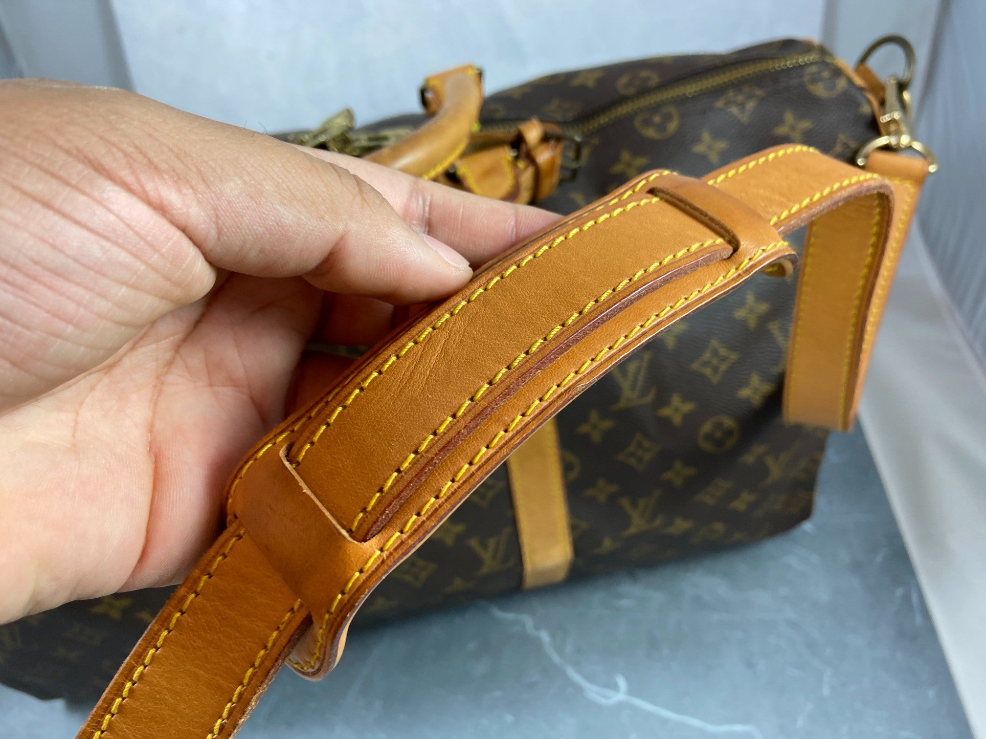 Louis Vuitton Keepall 50 Bandouliere Monogram Canvas