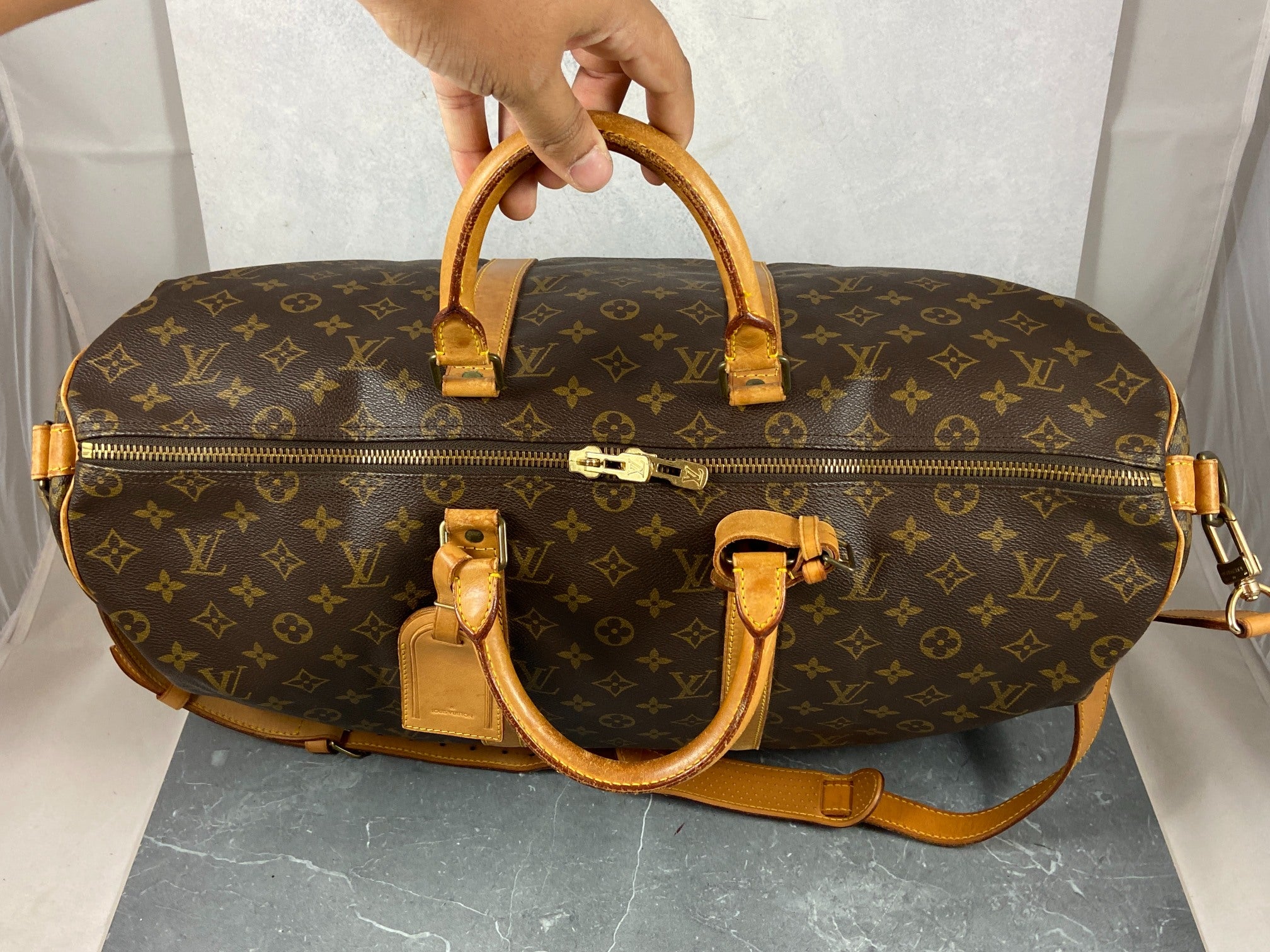 Louis Vuitton Keepall 50 Bandouliere Monogram Canvas