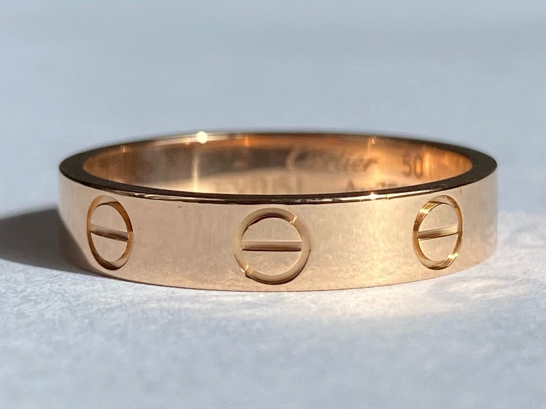 Cartier Love Ring Rose Gold Size 50