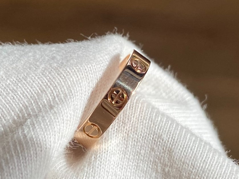 Cartier Love Ring Rose Gold Size 50